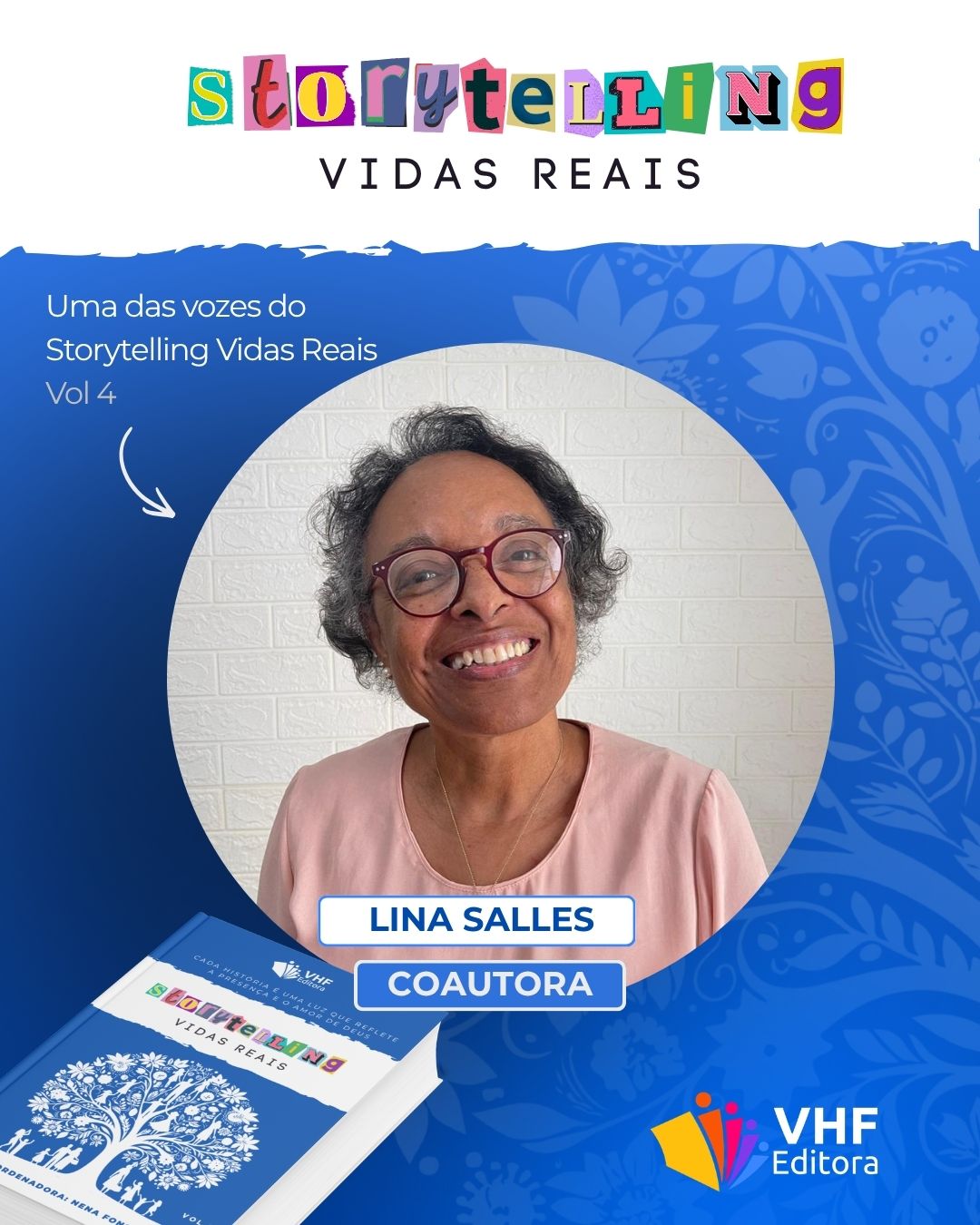 Lina Salles, coautora de Storytelling – Vidas Reais